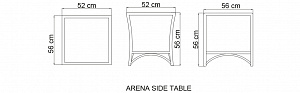 Стол приставной Arena
