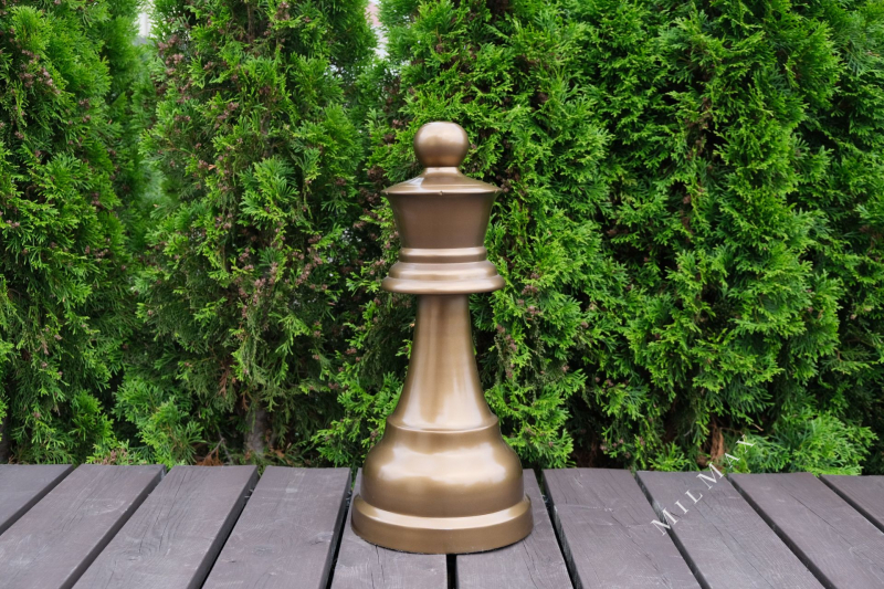 Шахматная фигура Королева латунь